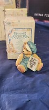 Cherished Teddies CUB E. BEAR -CHARTER MEMBER - SYMBOL OF MEMBERSHIP CT001