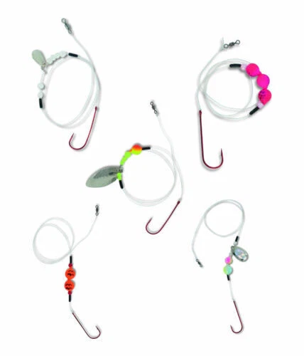 Set misti di esche e mosche per la pesca