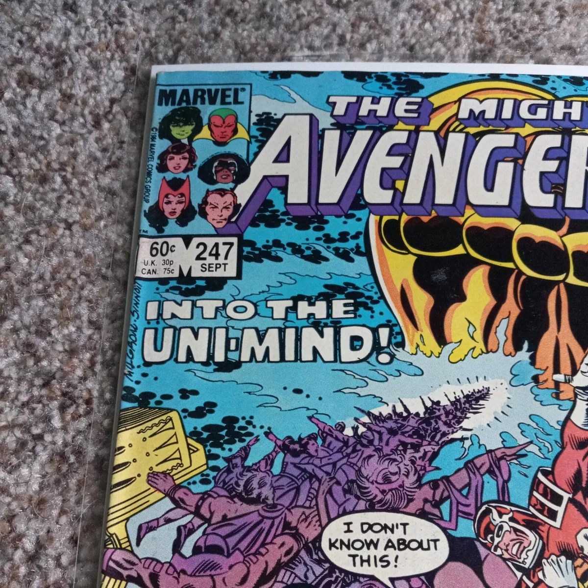 Avengers #247 Star fox eternals Marvel Comics