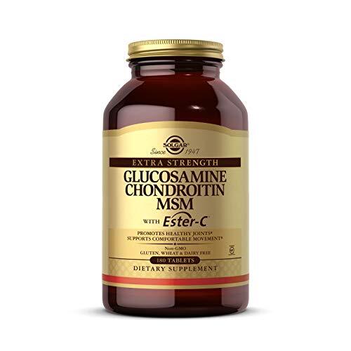 Solgar extra starkes Glucosamin Chondroitin MSM mit Ester-C 180 Tabletten - Bild 4 von 4