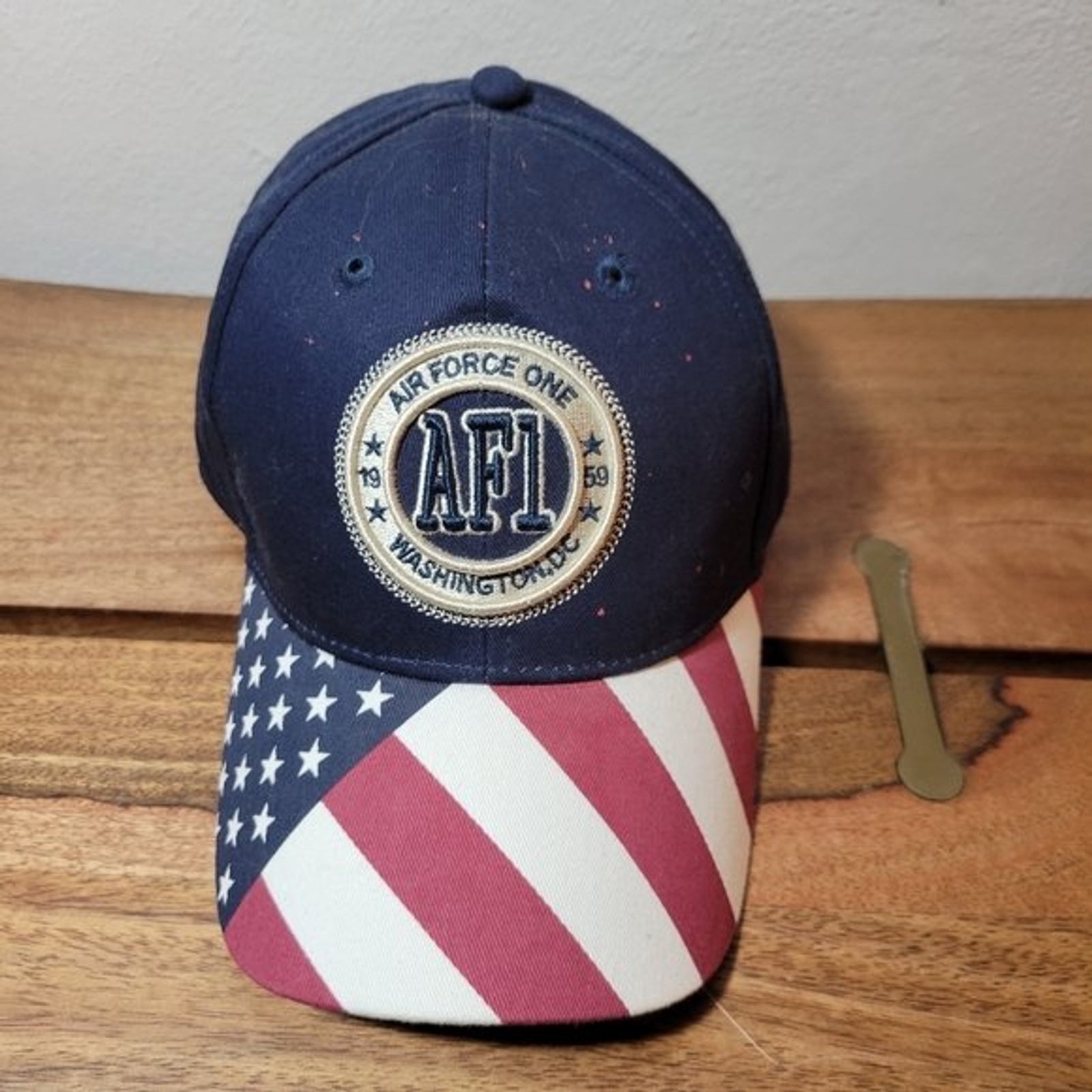 Airforce one adjustable baseball hat - image 1