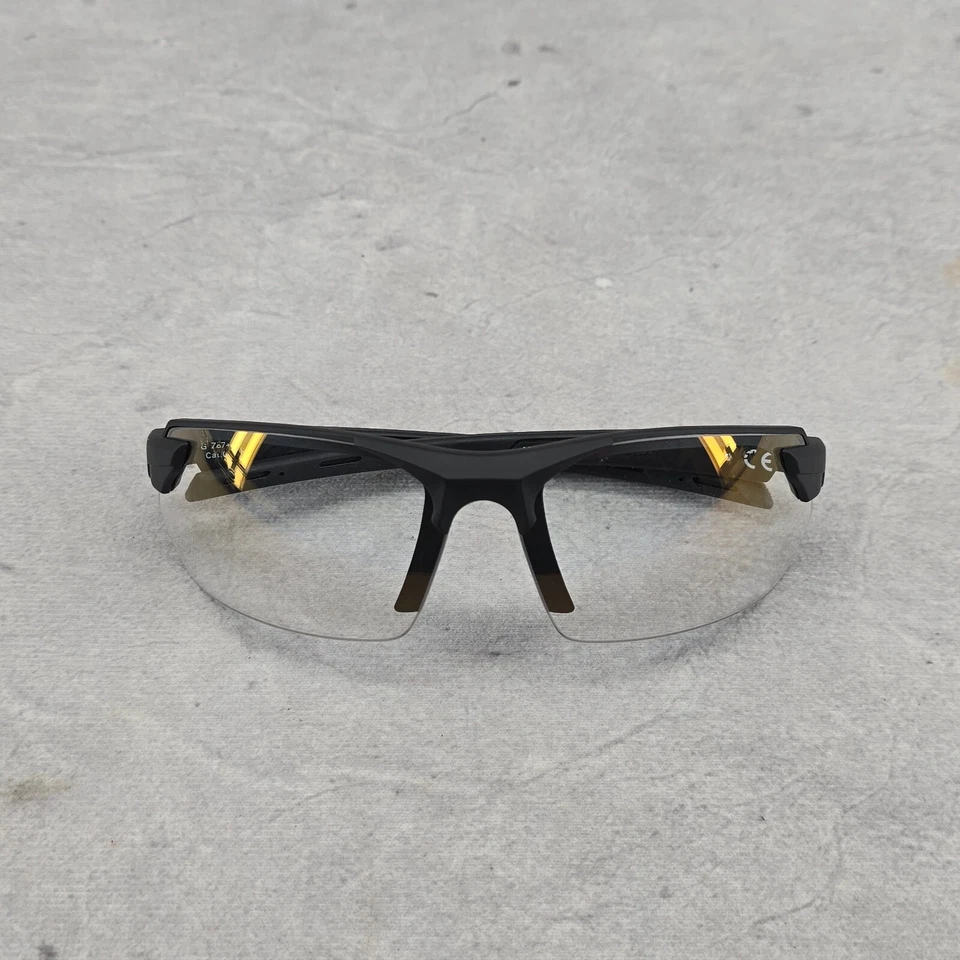 Очки солнцезащитные Gargoyles подлинные вихревые прозрачные линзы матовая черная оправа - Изображение 2 из 4