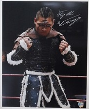 El Hijo del Vikingo Signed 16x20 Photo AEW ROH Lucha Libre AAA Picture Auto'd 07