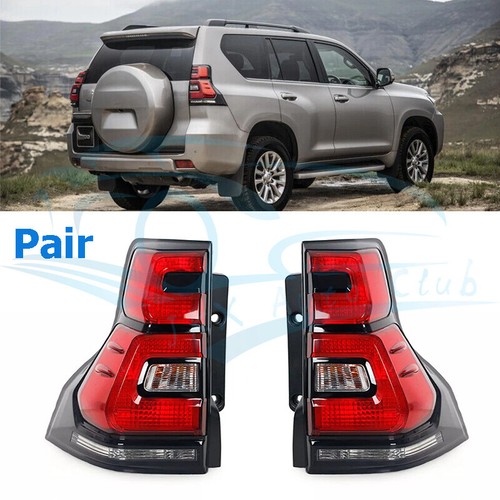 For Toyota Land Cruiser Prado 2018-2022 LC150 Pair Rear Brake o Tail Light Lamps - Bild 1 von 12