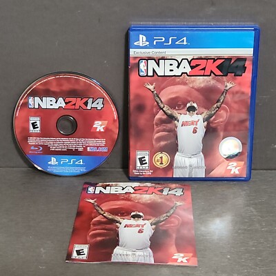 NBA 2K14 PlayStation 4 PS4 Game CIB Lebron James