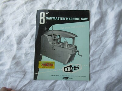 1961 Q&E machine saw brochure 