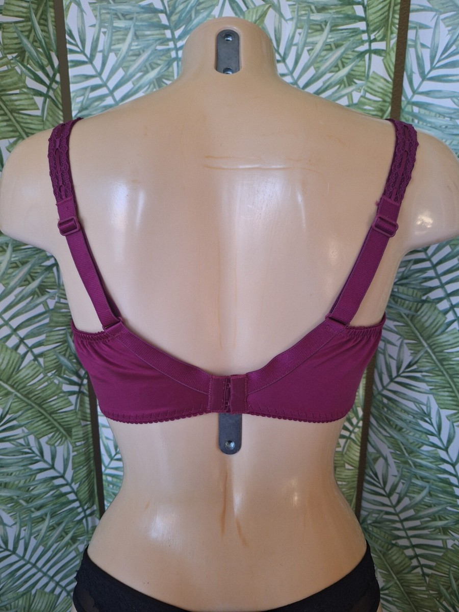 Soutien-gorge Lise Charmel Antinea Chérie - Taille 95F - Couleur Grenat - Neuf Sans étiquettes