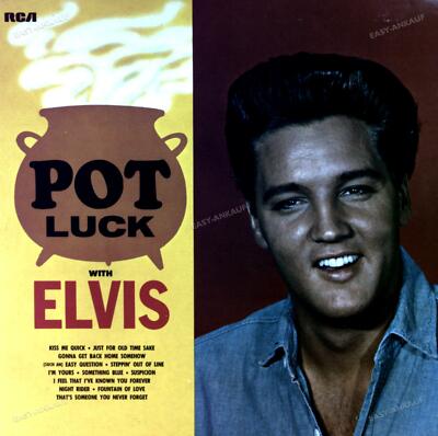Elvis Presley - Pot Luck LP (VG+/VG+) RCA -- LSP 2523-- GERMAN '