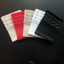 3 Stück 4 Haken Bh Schnalle Extender Verstellbar Verlängerung Riemen Unterwäsche