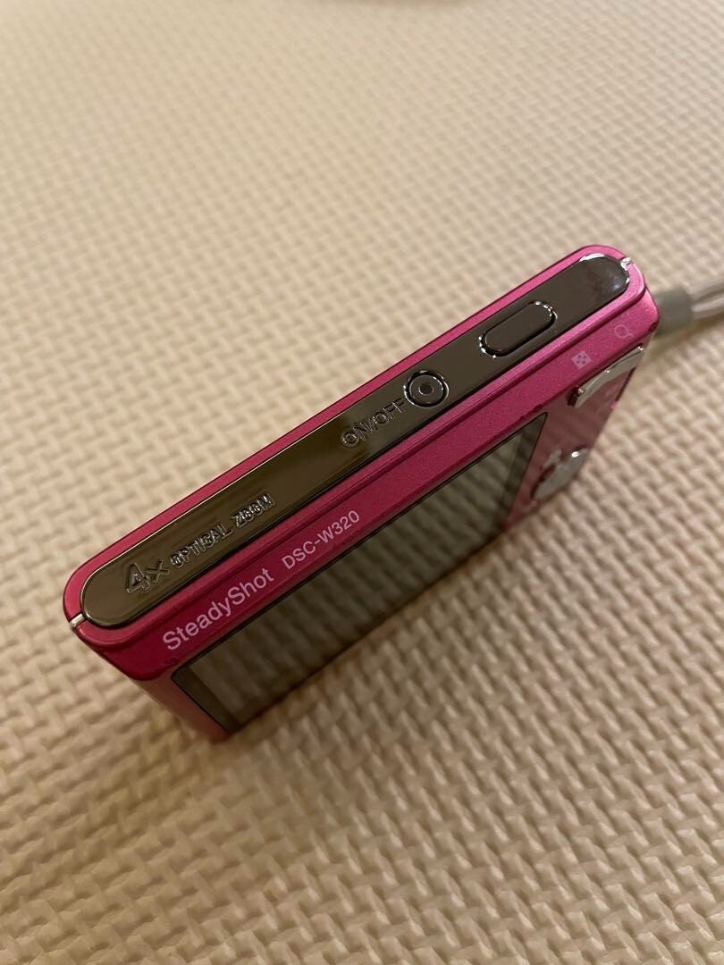 ソニー SONY Cyber-shot DSC-W320 ピンク Amazon | SONY デジタルカメラ Cyber-Shot(サイバーショット
