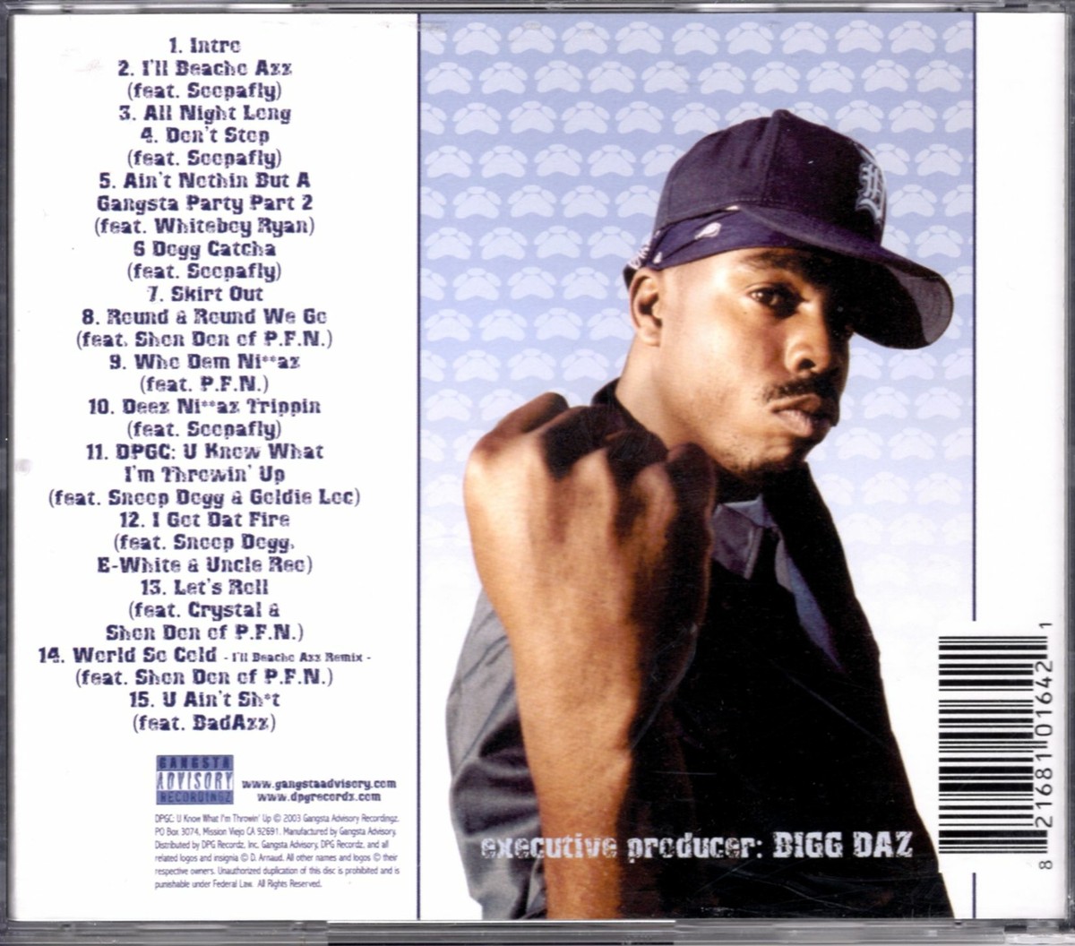 洋楽 DPG Daz Dillinger G-RAP G-LUV GOSPEL D.P.G. - song and lyrics by Tha Dogg Pound | Spotify