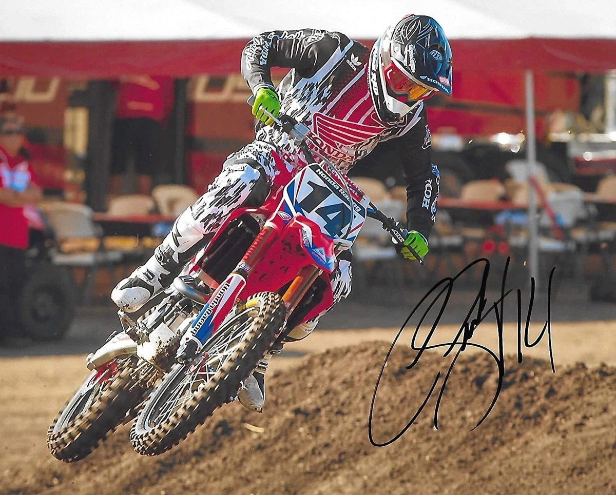 Cole Seely Supercross Motocross Freestyle Motocross Signed
