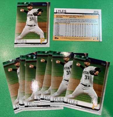 TOPPS BASEBALL MLB UPDATE SERIES 2019 Jordan LYLES - Pittsburgh PIRATES # US 152