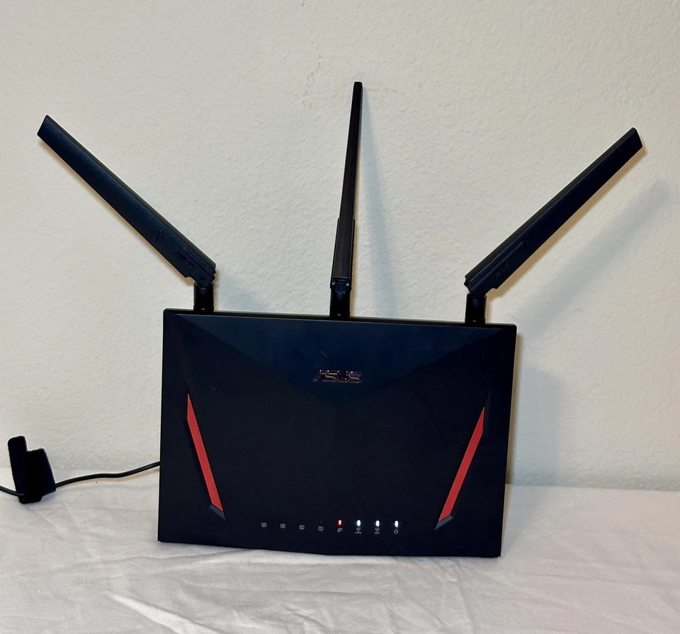 ASUS RT-AC86U AC2900 Dual Band Gigabit Wireless Router USB 3.0 4 Port Ethernet - Image 2 of 4