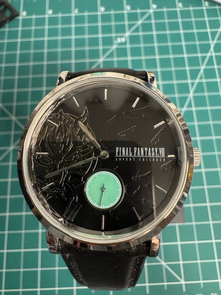 FINAL FANTASY VII ADVENT CHILDREN WATCH 39mm Model Limited Edition