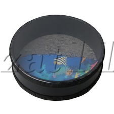 8 Inch Plastic Hand Drum Percussion Wave Bead Ocean Instrument with Fish Pattern