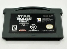 Star Wars Trilogy Apprentice Force (Nintendo Gameboy Advance, 2004) Cart Only