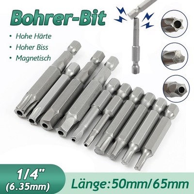 Drei Punkte Y /Fünfkant-Bits/ Fünfpunkt Torx Bits Magnetschlüssel-Bohrer-Bit-Set