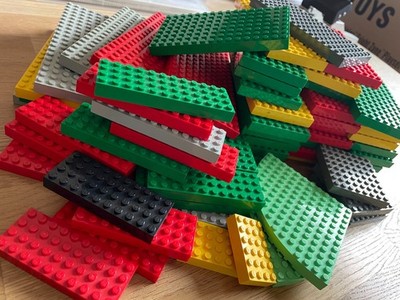 Lego Platte dicke Grundplatte Großsteine 4x6 4x10 4x12 8x16 8x8 10x20 AUSWAHL