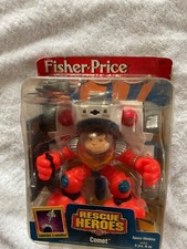 Rescue Heroes Comet Space Monkey Astronaut Fisher Price Vintage NEW