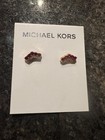 michael kors pave stud earrings NEW — photo 4