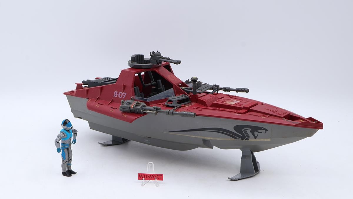 Moray Hydrofoil 100% Complete W/ LENS UNBROKEN GI Joe 1985 Hasbro