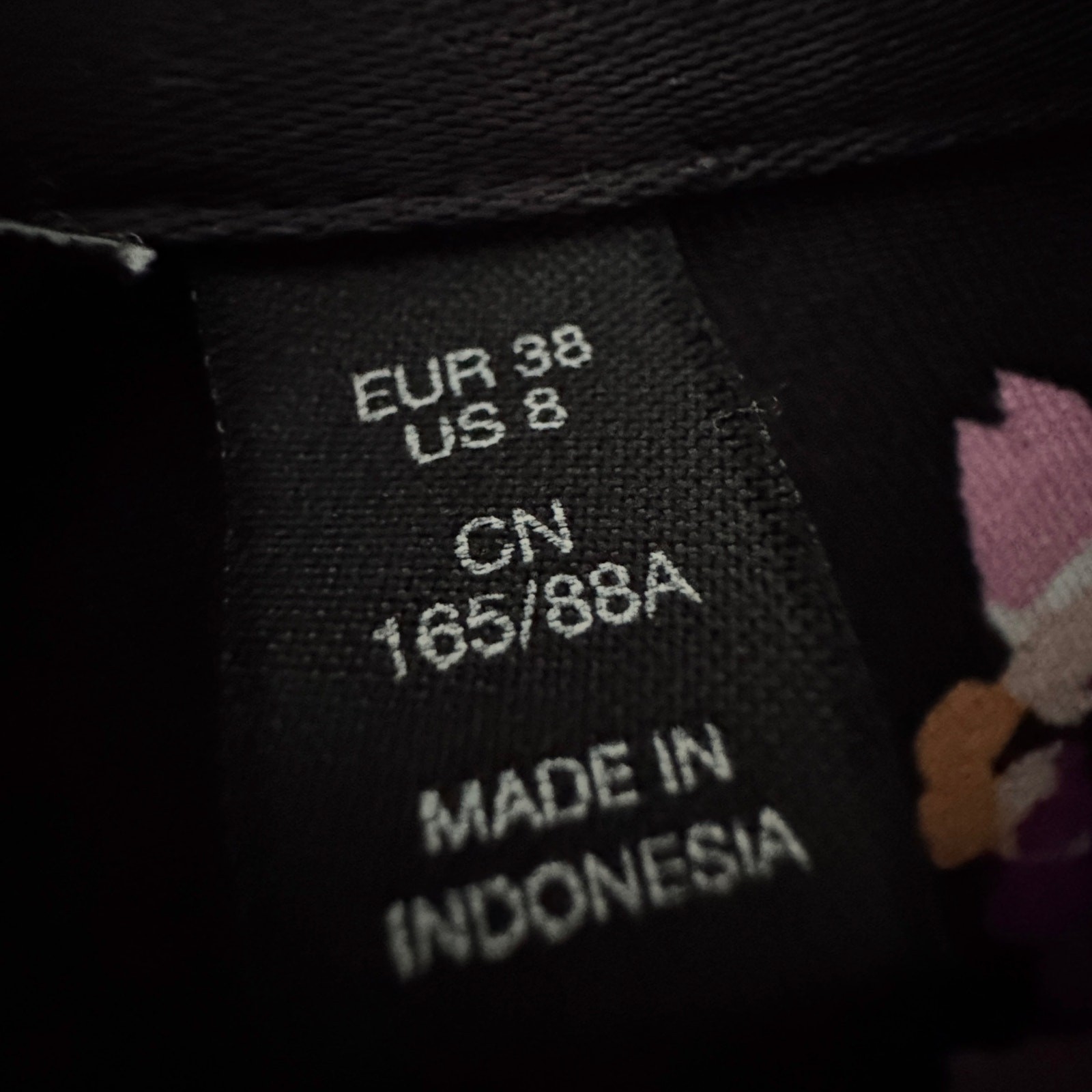 ALTRA & Other Stories camicia donna 8 nera floreale manica lunga bottoni cottagecore