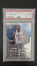 2012-13 KEVIN DURANT BRILLIANCE BASKETBALL SP BASE PSA 10 GEM! CARD #2! PANINI!