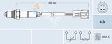 Sonde lambda Renault VEL SATIS