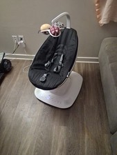 4moms mamaRoo Multi-Motion Baby Swing Smart Connectivity-Black, Bluetooth