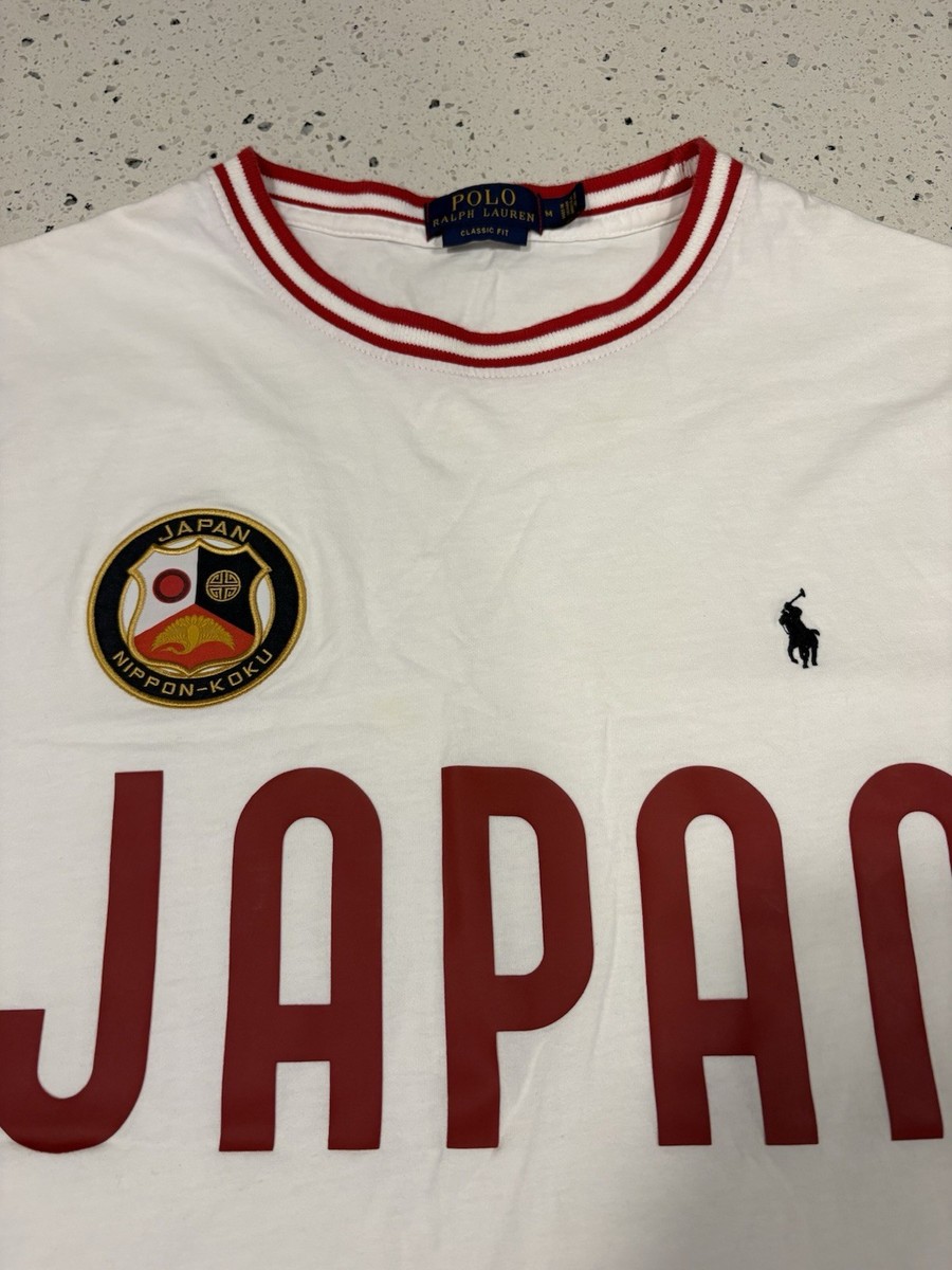 Polo Ralph Lauren Japan Graphic White Red Men's Classic Fit Short