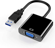 USB 3.0 to VGA Adapter Multi Display Converter for Windows PC Laptop Chromebook