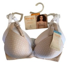 Warner's Women's Elements of Bliss T-shirt Bras Set of 2 Size 36C Everyday NEW