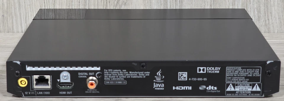 Sony BDP-S6700 4K Upscaling Blu-ray/DVD/SACD/CD Player - MAIN UNIT ONLY -  - Image 3 of 4