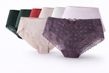 1 pack or  6pack knickers  comfortable panties Ladies Underwear sexy