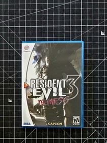 Dreamcast Resident Evil 3 Nemesis Custom Case NO Game or Manual