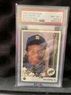 1989 Upper Deck - Star Rookie Ken Griffey Jr #1 (RC) PSA 8, Auto grade 9