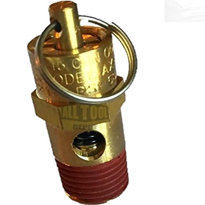 #ad Durable Brass Pressure Relief Valve with 150 PSI Ideal for High Temp Use $16.99