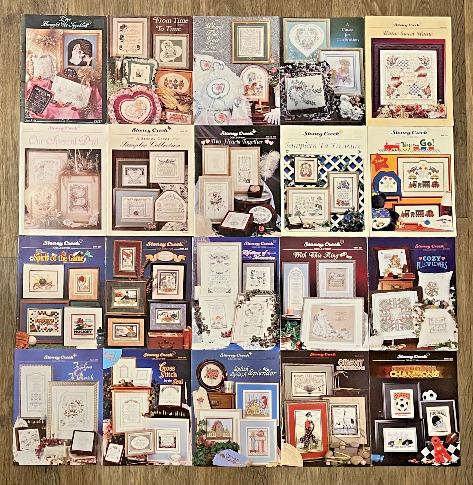 Stoney Creek assorted themes counted cross stitch leaflets you choose