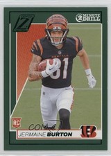 2024 Panini Zenith Rookies Two Minute Drill Jermaine Burton #151 1o1k