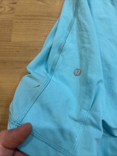 Lululemon Flow & Go Tank Top Angel Aqua Blue Orange Creamsicle Yoga Size 8 - Picture 6 of 8