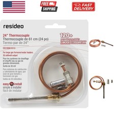 /U 24-Inch Replacement Thermocouple for Gas Furnaces, Boilers and Water Heaters