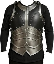 Medieval Gothic Cuirass LARP Breastplate Adult Steel Armor Chest Cosplay Replica