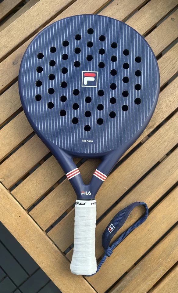 Fila The Agilis Padelschläger Racket 3K Control Round Rund Carbon - Bild 1 von 4