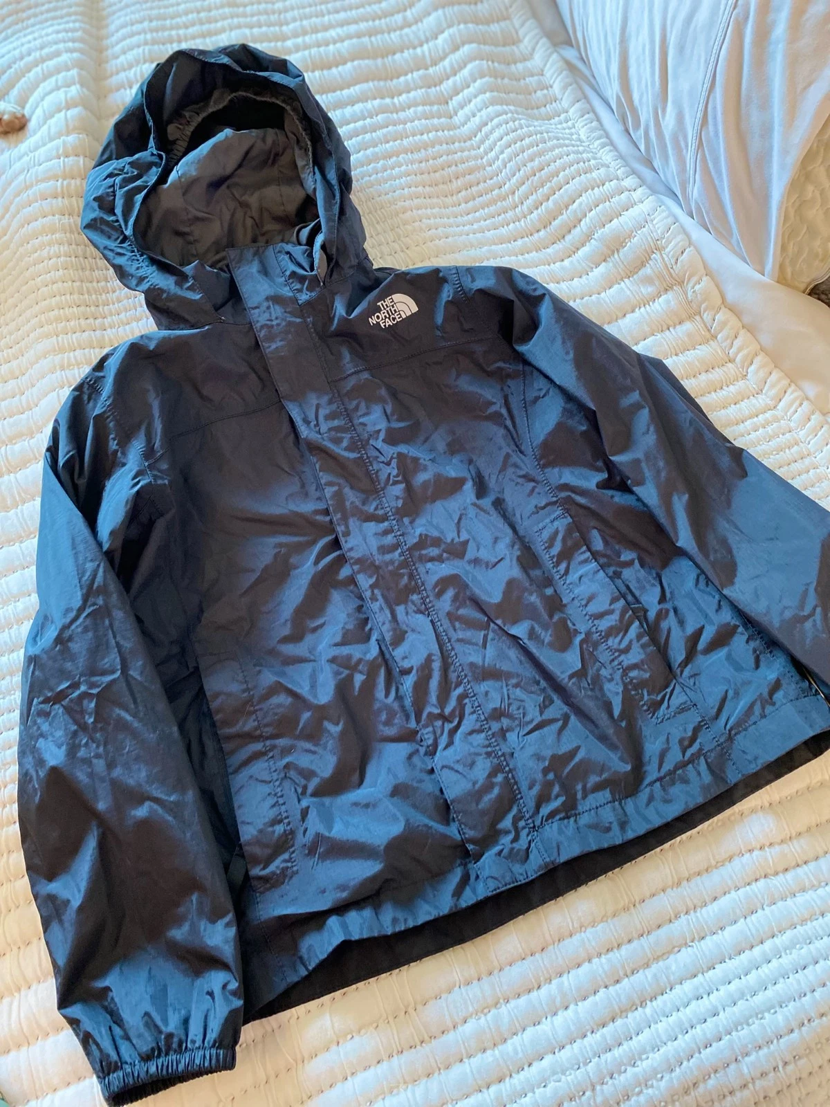 The North Face Boys DryVent Rain Jacket Black Hiking Luxe Performance | S 7/8
Opens in a new window