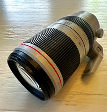 Canon EF 100-400mm f/4.5-5.6 L IS II USM Telephoto Zoom Lens w/ Hood & Case