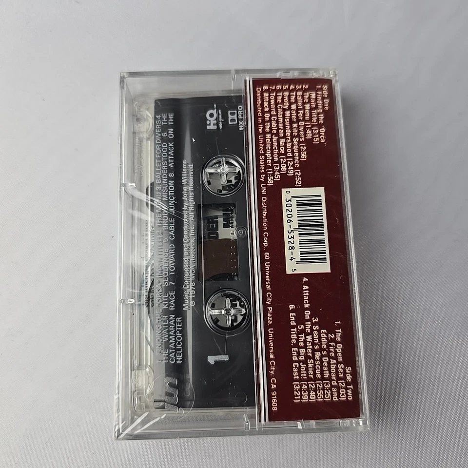 Jaws 2 Audio Cassette sealed VSC-5328 Composed And Conducted By John Williams - Image 2 of 4