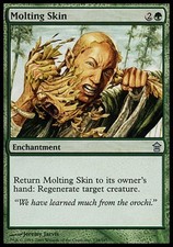 Molting Skin - Medium Play MTG Saviors of Kamigawa
