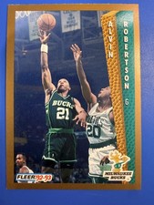 1992-93 Fleer Tony's Pizza #NNO Alvin Robertson