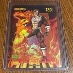 2026 Bo Jackson Battle Arena Brockness Grillin Battlefoil Brock Bowers Fire RC